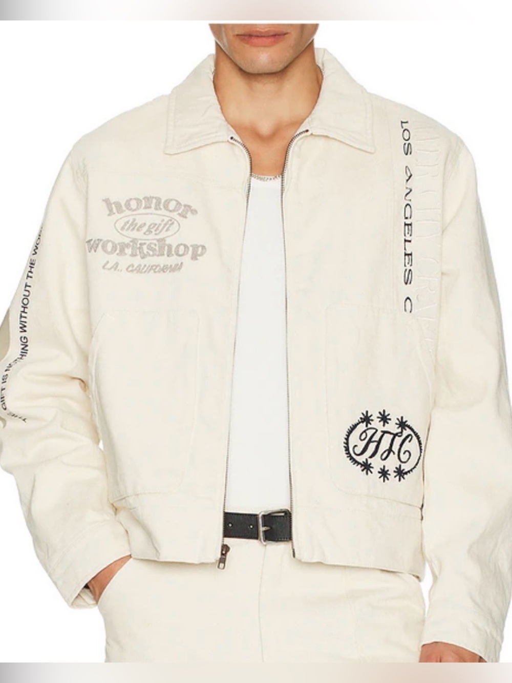 HONOR THE GIFT BANNER JACKET!
NEW WITH TAGS! MENS SIZE XL
